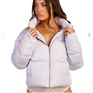 Brooklyn BB Puffer Jacket lavender RAVE WEAR